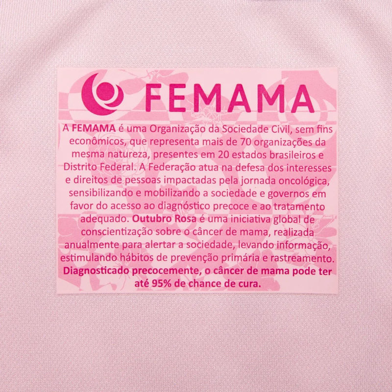 Camisa Grêmio Outubro Rosa 2025/26 - Feminina