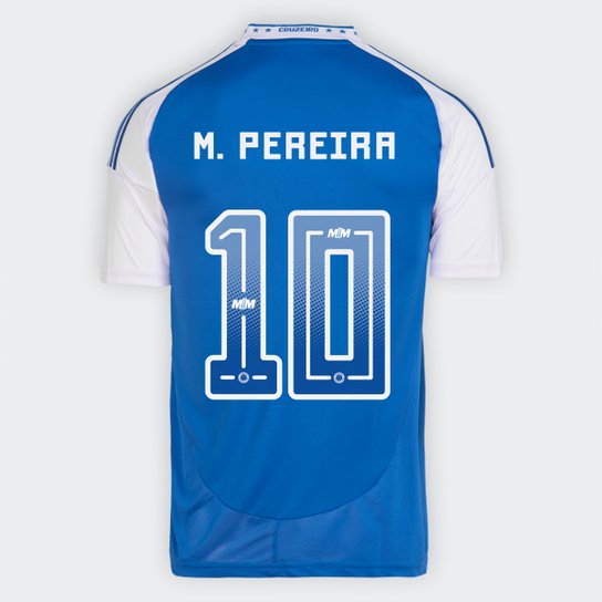 Camisa Cruzeiro Home 2025/26 - M. Pereira N°10
