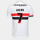 Camisa São Paulo Home 2025/26 - Lucas N°7