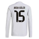 Manga Longa Real Madrid Home 2025/26 - Arda Güler N°15