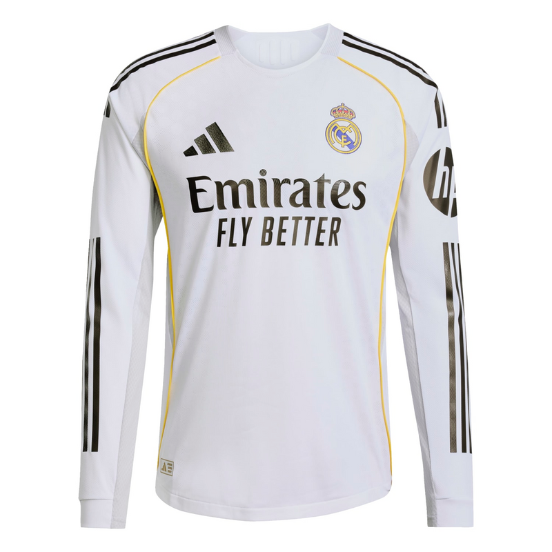 Manga Longa Real Madrid Home 2025/26