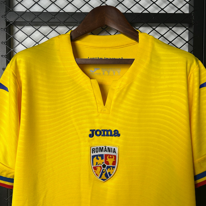 Camisa Romênia Home 2025 - Torcedor