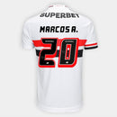 Camisa São Paulo Home 2025/26 - Marcos A. N°20