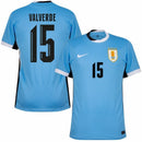 Camisa Uruguai Home 2025 - Valverde N°15