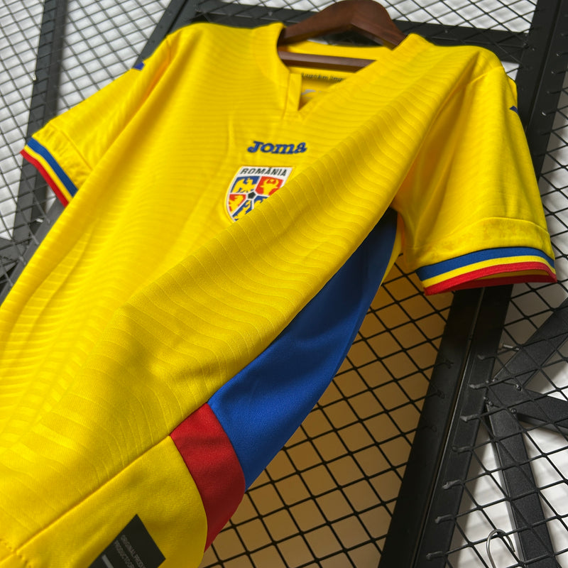 Camisa Romênia Home 2025 - Torcedor