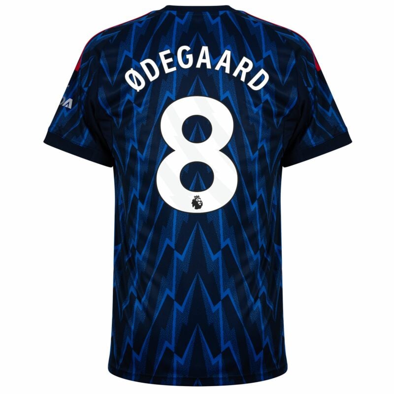 Camisa Arsenal Away 2025/26 - Odegaard N°8