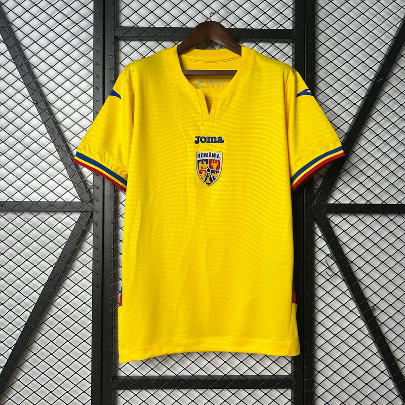 Camisa Romênia Home 2025 - Torcedor