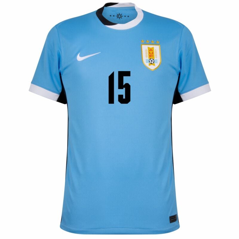 Camisa Uruguai Home 2025 - D. Núñes N°9