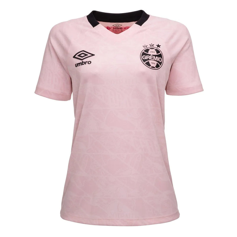 Camisa Grêmio Outubro Rosa 2025/26 - Feminina