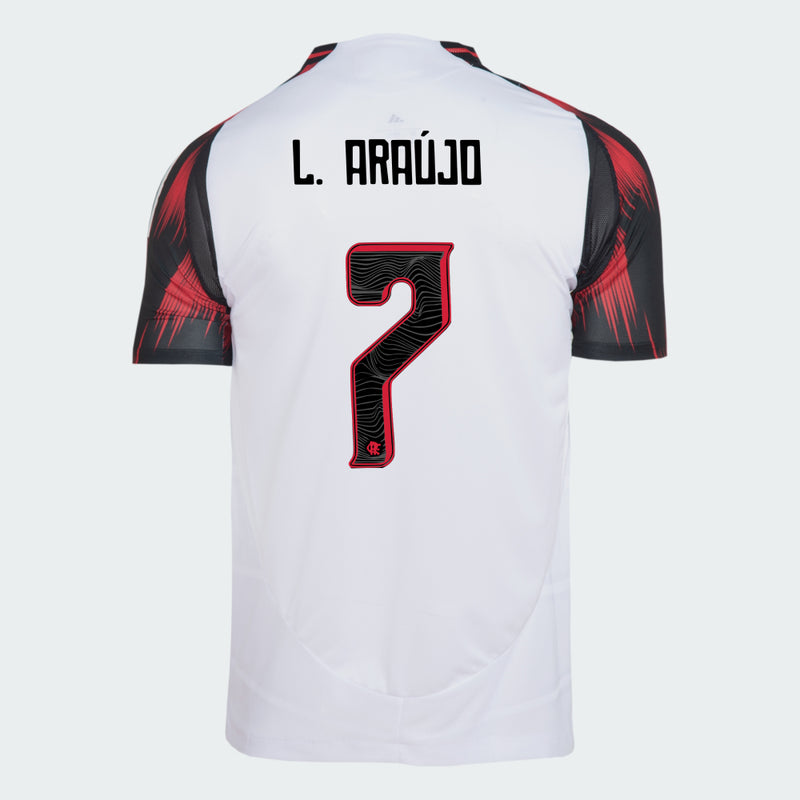 Camisa Flamengo Away 2025/26 - L. Araújo N°7