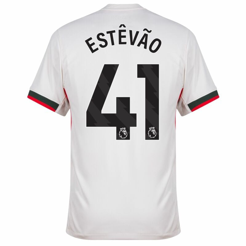 Camisa Chelsea Away 2025/26 - Estevão N°41