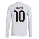 Manga Longa Real Madrid Home 2025/26 - Mbappé N°10