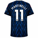 Camisa Arsenal Away 2025/26 - Martinelli N°11