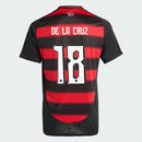 Camisa Flamengo Home 2025/26 - De La Cruz N°18