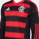 Manga Longa Flamengo Home 2025/26