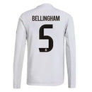 Manga Longa Real Madrid Home 2025/26 - Bellingham N°5