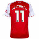 Camisa Arsenal Home 2025/26 - Martinelli N°11