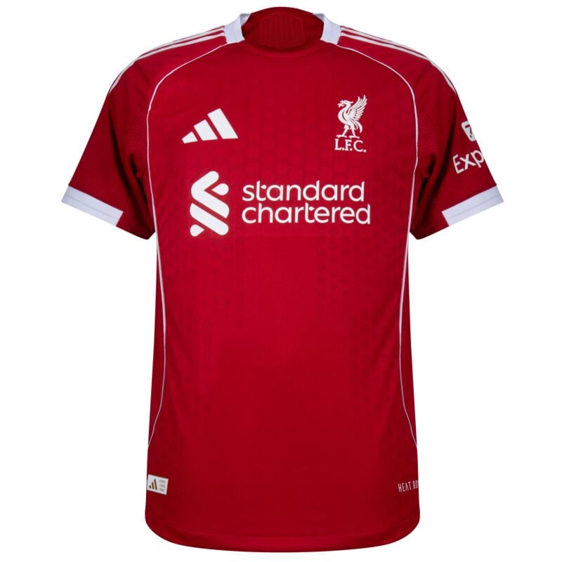 Camisa Liverpool Home 2025/26 - Torcedor