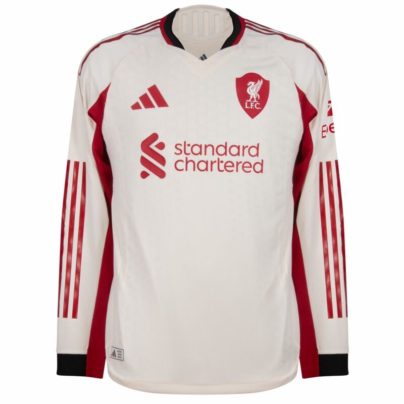 Manga Longa Liverpool Away 2025/26