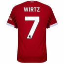 Camisa Liverpool Home 2025/26 - Wirtz N°7