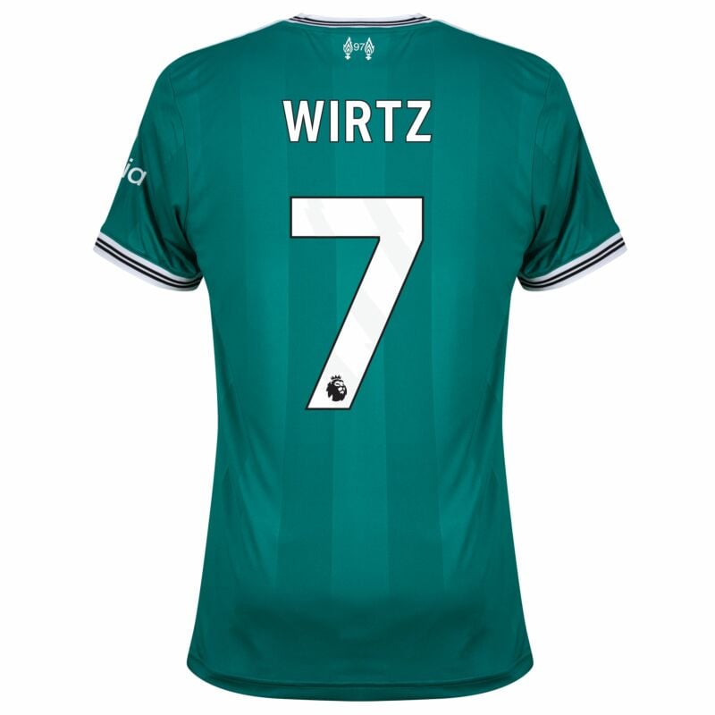Camisa Liverpool Third 2025/26 - Wirtz N°7