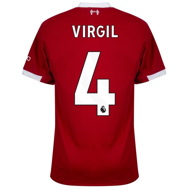 Camisa Liverpool Home 2025/26 - Virgil N°4