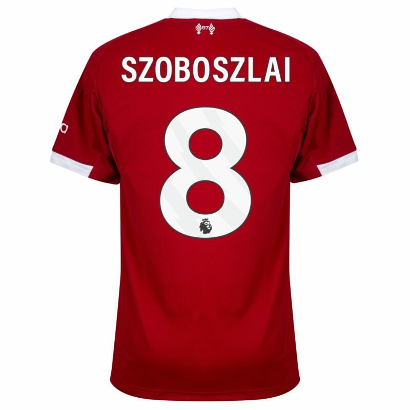 Camisa Liverpool Home 2025/26 - Szoboszlai N°8
