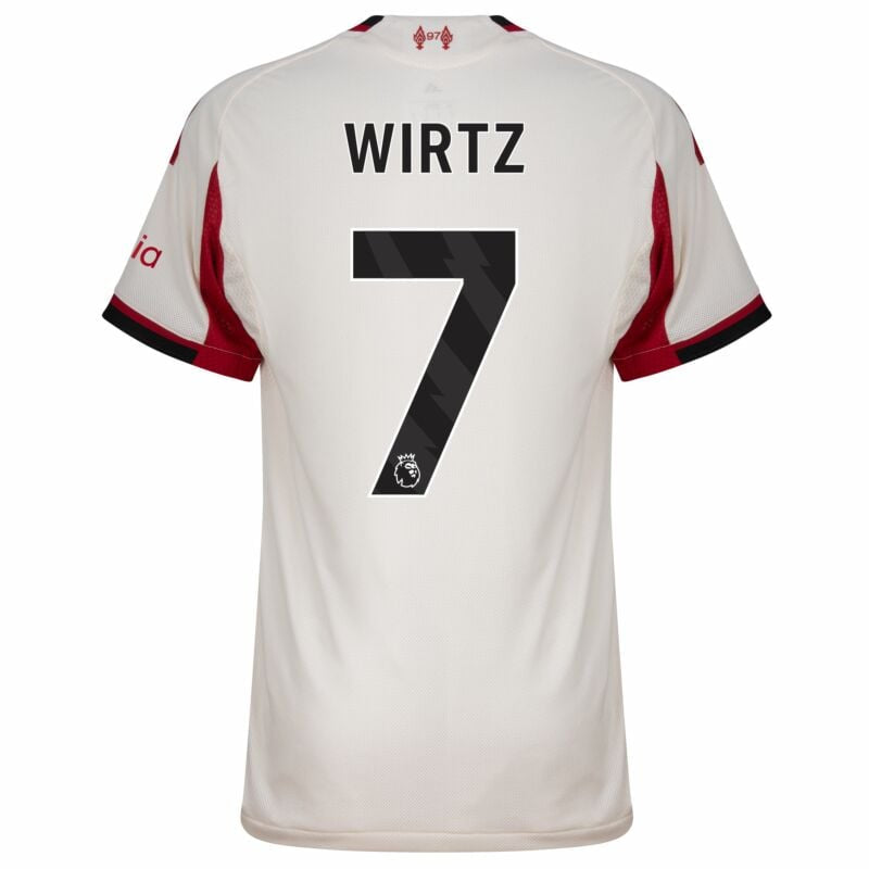 Camisa Liverpool Away 2025/26 - Wirtz N°7