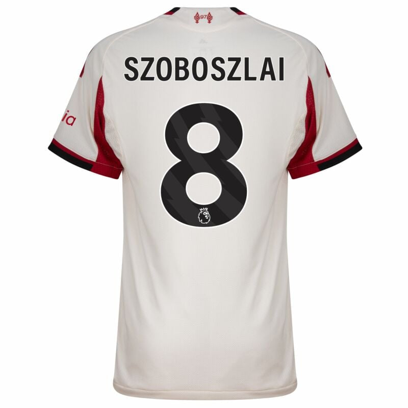 Camisa Liverpool Away 2025/26 - Szoboszlai N°8