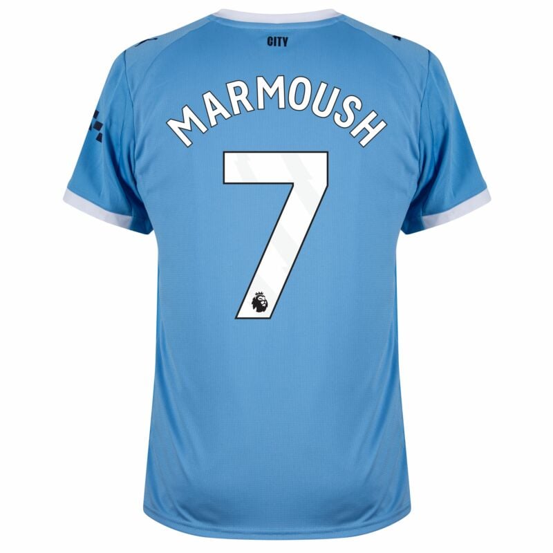 Camisa Manchester City Home 2025/26 - Marmoush N°7