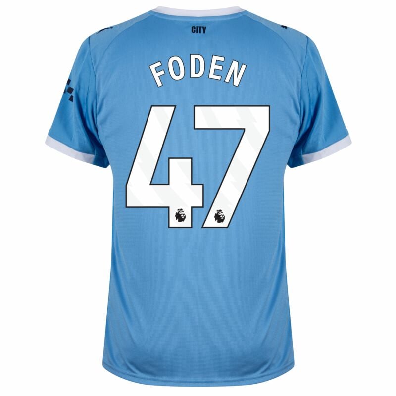 Camisa Manchester City Home 2025/26 - Foden N°47