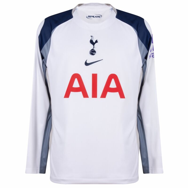 Manga Longa Tottenham Home 2025/26