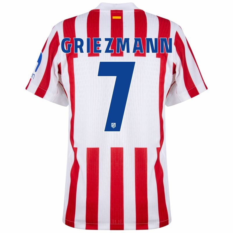 Camisa Atlético de Madrid Home 2025/26 - Griezmann N°7