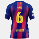 Camisa Barcelona Home 2025/26 - Gavi N°6