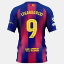 Camisa Barcelona Home 2025/26 - Lewandowski N°9