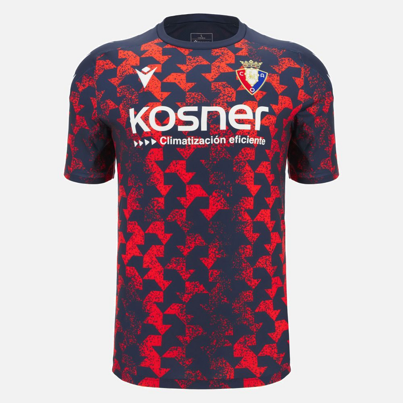 Camisa Osasuna Pré Jogo 2025/26 - Torcedor