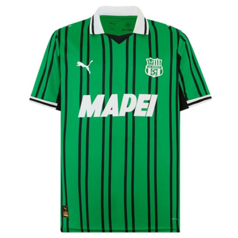Camisa Sassuolo Home 2025/26 - Torcedor