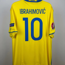 Retrô Suécia Home 2016 - Ibrahimovic N°10